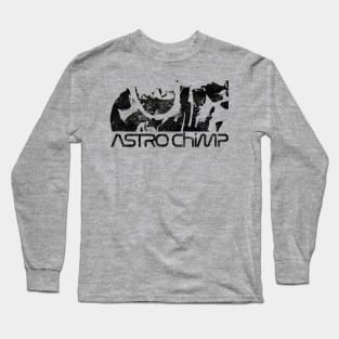 Astro Chimp Worm Logo Long Sleeve T-Shirt